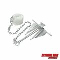 Extreme Max Extreme Max 3006.6717 Complete Slip Ring Anchor Kit w Rope / Anchor Chain / Shackle-#7 / 4.5 lbs. 3006.6717